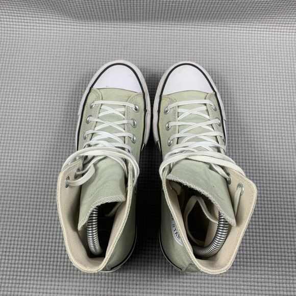 Converse Chuck Lift Platform Light Green White Womens Shoes A03541C Size 6.5 main image 7